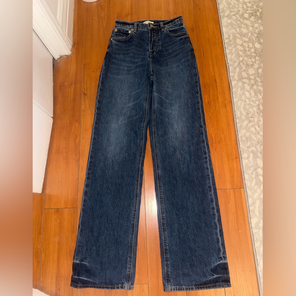 GRLFRND Dark Blue Jeans